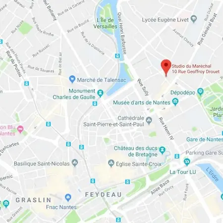 Marechal's Near Train Station & Downtown Apartament Nantes