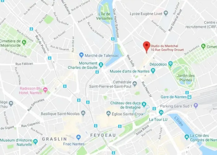 Marechal's Near Train Station & Downtown Apartmán Nantes